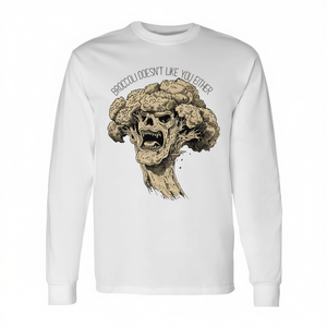 T-shirt promozionale a maniche lunghe Broccoli Boogeyman Premium - Product Image 3
