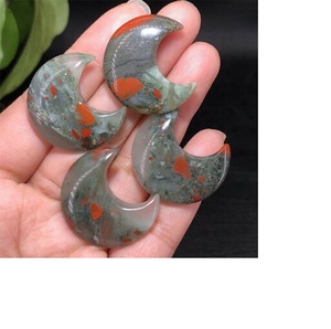 หินอาเกตขัดเลือดแอฟริกันธรรมชาติคุณภาพเยี่ยมสำหรับการทำจาวับและเป็นของขวัญ - Product Image 3