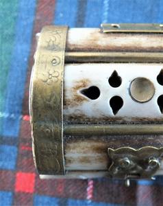 Caja de almacenamiento de ágata pulida personalizada más vendida caja de joyería de diseño de hueso Natural indio proveedor OEM artesanías naturales de animales - Product Image 5