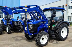 LOVOL M704 70HP Tractor DE RUEDAS 4x4 Implementos agrícolas personalizados para agricultura con engranaje de bomba fuerte y motor - Product Image 4