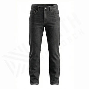 Pantalons en jean décontractés pour hommes de haute qualité, légers, respirants, denim, OEM, prix bas, options de taille plus, pantalons, couleur personnalisée - Product Image 1