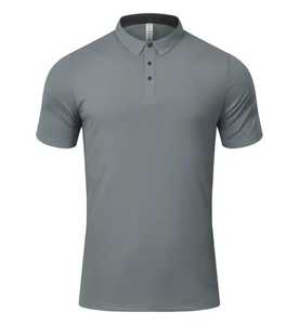 Camisetas Formales de Punto 100% Algodón con Impresión Personalizada para Hombre, Diseño Sólido, Uniformes y Artículos Promocionales con Marca de Empresa - Product Image 6