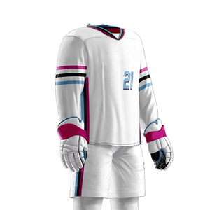 Tenues de hockey sur glace pour adultes confortables, respirantes et à séchage rapide avec impression par sublimation - Product Image 4