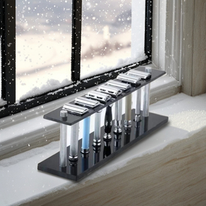 Support acrylique vierge en métal en laiton de haute qualité Durable pour les générations Produit de rasage et d'épilation - Product Image 2