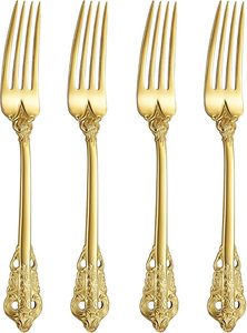 Meilleure vente de luxe en métal or fourchette restaurant hôtel mariage maison utilisation à prix abordable de l'inde - Product Image 5