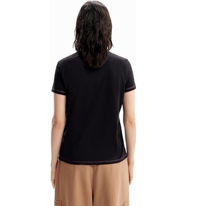 Offre Spéciale dernière conception t-shirts T-shirt à la mode pour les femmes meilleure collection de 2024 O cou à manches courtes décontracté imprimé femmes - Product Image 4