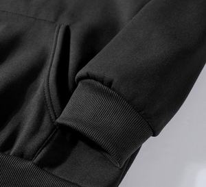 Men's Pullover Oversized Zipper Unisex Heavy Weight 100% Cotton Custom Balaclava Face Cover <b>Hoodie</b> Men's Half Zip <b>Hoodie</b> - Product Image 3