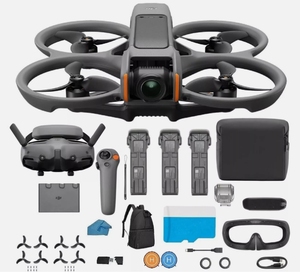 ข้อเสนอพิเศษตลอดช่วงเวลา Avatas 2 Fly More Combo FPV พร้อมแบตเตอรี่ 3 ก้อน กล้อง 4K ประสบการณ์สมจริง พร้อมตัวป้องกันใบพัดในตัว และแว่นตา - Product Image 1