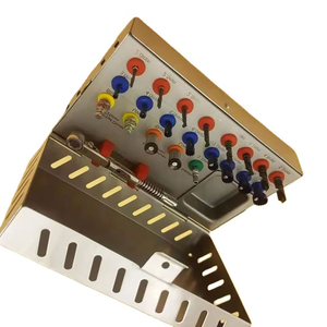 Ensemble d'Implant Dentaire Manuel Réutilisable en Acier Inoxydable Fabriqué sur Mesure 2025 de 22 Pièces Kit d'Instruments Chirurgicaux à Usage Hospitalier - Product Image 3