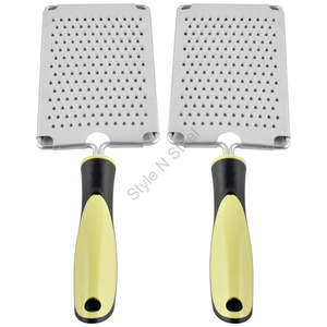 Rallador de mano pesado Premium de acero inoxidable con mango de PP y diseño clásico y elegante - Product Image 3