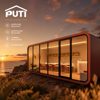 Cabane en terre cuite de 13 m², maison préfabriquée, studio pour filles, salon de beauté, séjour en resort, disponible dès maintenant