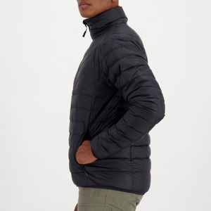 Chaqueta acolchada de alta calidad para hombre, abrigos de invierno, cuello de burbuja grueso, diseño personalizado, chaquetas transpirables para exteriores para Unisex - Product Image 4