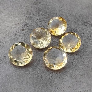 Piedra Preciosa de Citrino Natural de Alta Calidad, Corte Facetado, Color Amarillo, Forma Calibrada, Tamaños Personalizados Disponibles al por Mayor, Gemas Mehrajudin - Product Image 2