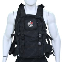 Chaleco Táctico Multifuncional Unisex, Precio al por Mayor, Portaplacas de Protección, Mochila Táctica Molle de Moda para Hombre
