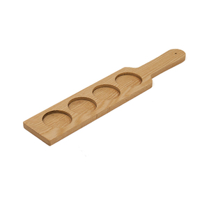 Conception personnalisée Margarita Flight Drink Tasting Paddle Board Wood Sampler Tray Wooden Beer Caddy Shot Glasses Tray Holder - Product Image 2