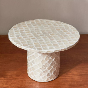 Nuevo diseño de alta calidad soporte de pastel de nácar para decoración de fiestas y decoración de mesa al por mayor más vendido hecho en Vietnam - Product Image 4