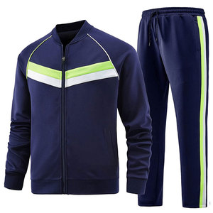 Survêtement de football à séchage rapide, veste et pantalon de sport légers, tenue de performance, survêtement de jogging - Product Image 1