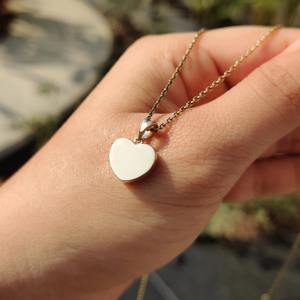 Pendentif en diamant en forme de cœur de 0,50 carat pour femmes et enfants, idéal pour les fêtes romantiques chrétiennes, plaqué or 10K 14K PT950/S925 - Product Image 6