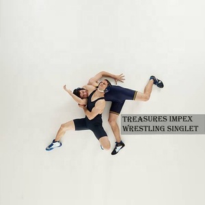 Ropa Deportiva Transpirable Personalizada, Singlet de Lucha Libre, OEM al por Mayor, Tejido de Alto GSM, Elástico y Duradero, Tallas XS a 6XL - Product Image 1