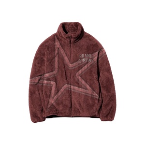 <b>Men's</b> Custom Logo Design <b>Sherpa</b> Fleece Full Zip-up Bomber <b>Jacket</b> Stand Collar with Top Winter Collection - Product Image 1