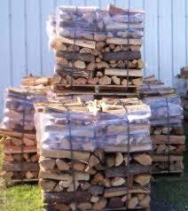 Bois de chauffage séché au four, bûches fendues prêtes à brûler pour les foyers extérieurs et les cheminées de jardin, 100% naturel - Product Image 2