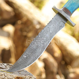 Cuchillo de caza ligero con borde ultra afilado y Mango antideslizante texturizado Cuchillo de supervivencia resistente - Product Image 3