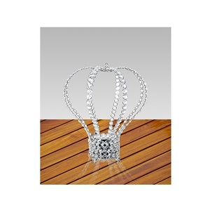 Crystal Tealight Candle Holders Metal Glass <b>Candlesticks</b> Stand Wedding Decoration Table Centerpieces Home Party <b>Candlestick</b> - Product Image 6