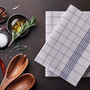 Strofinaccio da cucina tessuto di cotone lino strofinaccio stampa tessuto logo personalizzato 5,<span class=keywords><strong>10</strong></span> <span class=keywords><strong>set</strong></span> confezione strofinaccio - Product Image 2