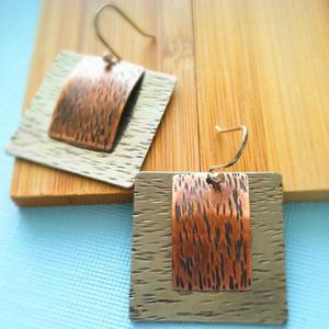 Pendientes de cobre de moda para niñas con trabajos antiguos hechos a mano con cuidado para eventos culturales y necesidades de regalo - Product Image 6