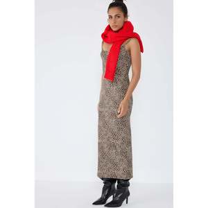 Vestido midi con tirantes y abertura en la espalda - Product Image 2