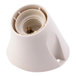 Portalámparas Blanco 60 W E27 PP0485 1 Pieza Bases y Porta Lámparas de Alta Calidad - Product Image 1
