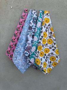 ชุดผ้าเช็ดปากลายดอกไม้สำหรับงานแต่งงานงานประดิษฐ์ทำจากผ้าฝ้ายแบบ Boho ใช้ซ้ำได้ - Product Image 6