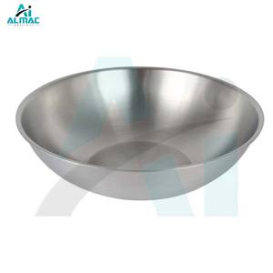 Tazón de lavabo duradero ALMAC construido con acero inoxidable de primera calidad fácil de limpiar reutilizable y resistente a la oxidación - Product Image 1