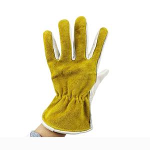 Fabricación directa de fábrica Guantes de trabajo de cuero resistentes a Cortes hechos a medida Protección contra impactos para uso al aire libre/Casual Pakistán - Product Image 4