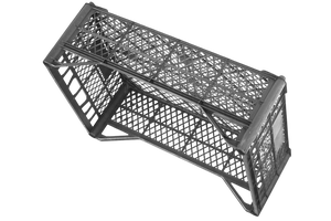 DPK33 Durable and Practical <b>Plastic</b> <b>Crates</b> Plates & Bowls 50x37x18cm Industrial Food Use - Product Image 2