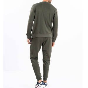 Buen Precio de buena calidad Color sólido Cremallera Mujeres Conjunto de 2 piezas Conjunto deportivo Conjunto de suéter y pantalones de chándal - Product Image 2