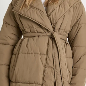 Veste d'hiver matelassée légère personnalisée, imperméable, respirante, coupe-vent, pour homme, col montant - Couleur personnalisable - Product Image 3