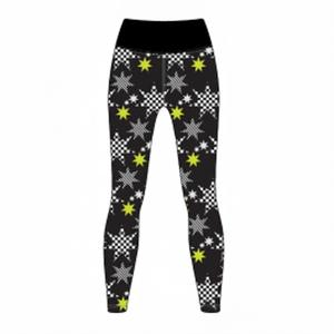 Leggings de sport imprimés pour femmes en gros, taille haute, pantalons de yoga et de course à pied - Product Image 1