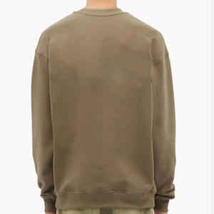 เสื้อสเวตเชิ้ตแขนยาวทรงหลวม คอวี ปักโลโก้ด้านหน้า สไตล์สตรีทแวร์ ผ้าฟลีซ - Product Image 4