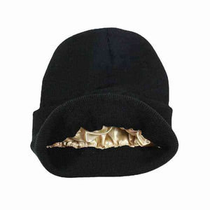 Wholesale High Quality Steady Wool Blend Winter Unisex <b>Streetwear</b> Breathable Waterproof Adjustable Customizable <b>Beanie</b> Hats - Product Image 5