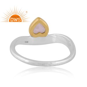 ล่าสุดได้รับความนิยมเงินสเตอร์ลิงธรรมชาติคริสตัลควอตซ์พลอยคลื่นออกแบบแหวนผู้ผลิตเครื่องประดับที่กำหนดเอง - Product Image 4