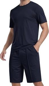 Conjuntos de verano de fabricante pakistaní para hombre, conjuntos de pantalones cortos personalizados a precio razonable, servicio OEM, conjuntos de ropa de verano para hombre - Product Image 2