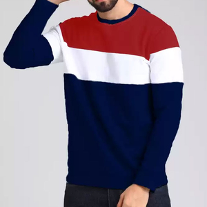 Sweat-shirt col rond jaune personnalisable pour homme, manches classiques, 100 % coton respirant, 300 g, anti-rétrécissement, hiver, couleur unie - Product Image 3