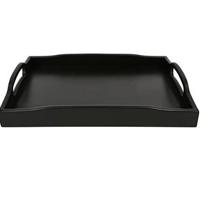 Bandeja de madera de alta calidad para servir frutas, bandeja de servicio de desayuno para interiores y exteriores, personalizada, moderna, para hotel, té y café - Product Image 6