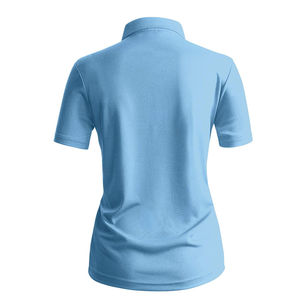 Chemises polo pour femmes en coton mélangé doux et durable, idéales pour un port confortable, légères, coupe classique, chemises polo pour femmes - Product Image 3