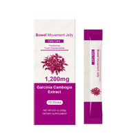 Vente en gros OEM Coleology Gelée pour le transit intestinal avec graines de chia et collagène, bâtonnets de gelée Garcinia Cambogia (HCA)