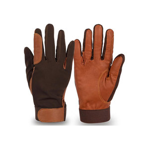 Gants d'hiver en cuir pour la conduite et le cyclisme, rembourrés et compatibles avec les écrans tactiles, séchage rapide pour une protection chaude des mains et des bras - Product Image 2