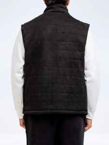 Nouvelle veste sans manches matelassée pour homme, style le plus récent, service OEM confortable, fabrication professionnelle, coupe ajustée pour homme - Product Image 4