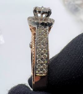แหวนหมั้นเพชรแท้14K & 18K หรูหราและหรูหราผลิตภัณฑ์แหวนเพชรระดับไฮเอนด์ - Product Image 3