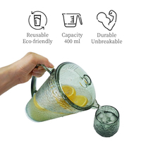 [Holar] tasse en plastique acrylique à motif de pierre de couleur personnalisée de 400 ml 13.5 oz fabriqué à taïwan